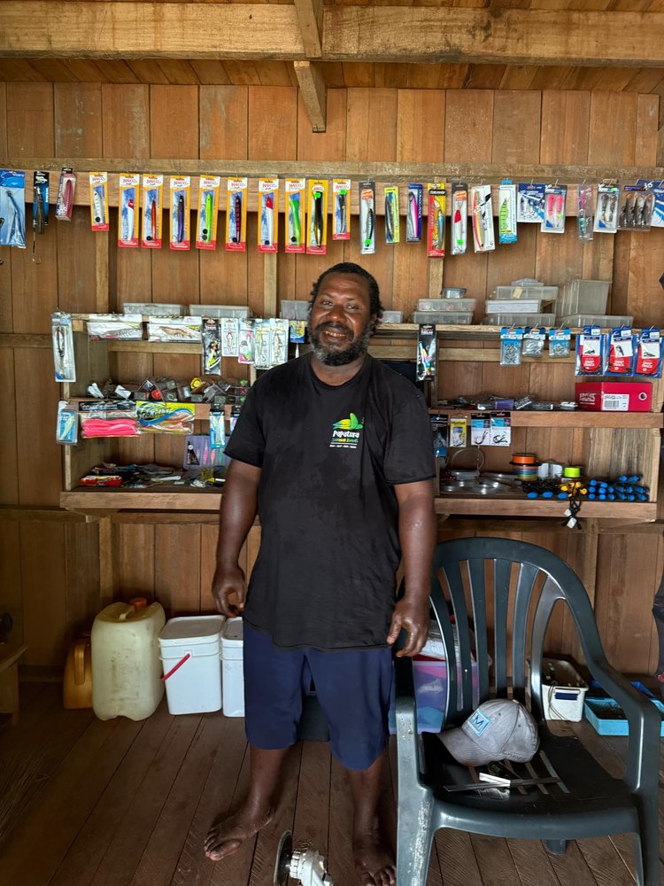 The tackle shop at Papatura