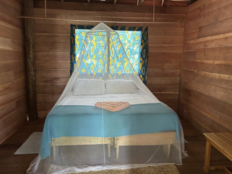 Bedroom in the Rainforest Lodge